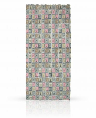 Палантин Женский W-STAMP/PASTEL